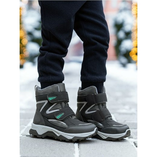 Sinsay - Śniegowce ocieplane - czarny Sinsay 35 Sinsay