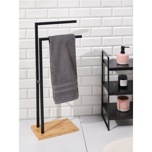 Sinsay - Stojak łazienkowy - czarny ze sklepu Sinsay w kategorii Akcesoria łazienkowe - zdjęcie 187800208