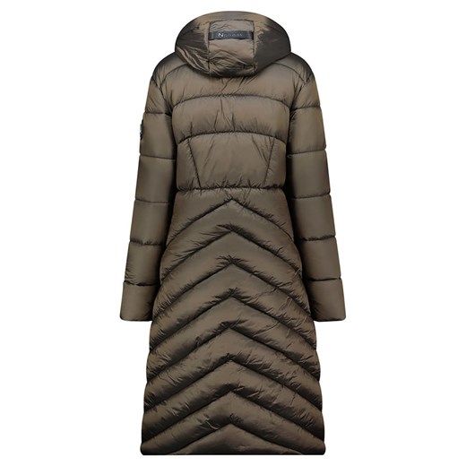 Geographical Norway Płaszcz pikowany &quot;Blanche&quot; w kolorze khaki Geographical Norway L promocyjna cena Limango Polska