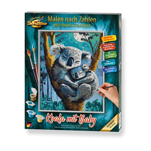 Simba Malowanie po numerach &quot;Koala z młodym&quot; - 12+ ze sklepu Limango Polska w kategorii Zabawki - zdjęcie 187800865