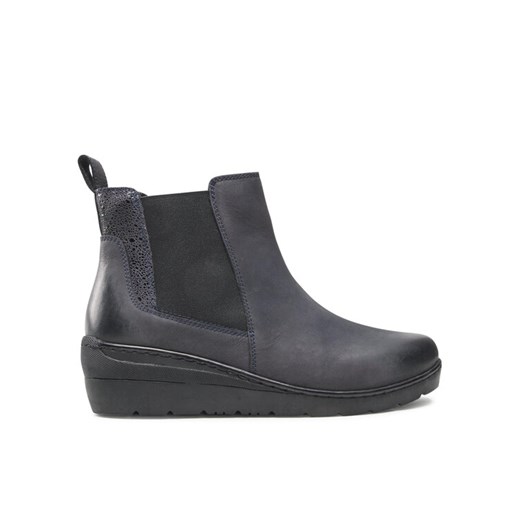 Botki Go Soft WI23-WARUNA-02 Granatowy ze sklepu eobuwie.pl w kategorii Botki - zdjęcie 187801105