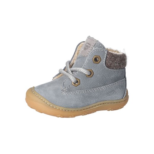 PEPINO Skórzane buty &quot;Tary&quot; w kolorze błękitnym do nauki chodzenia ze sklepu Limango Polska w kategorii Buciki niemowlęce - zdjęcie 187801677