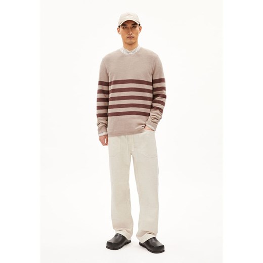 armedangels Sweter &quot;Tolaa&quot; w kolorze brązowo-beżowym ze sklepu Limango Polska w kategorii Swetry męskie - zdjęcie 187801906