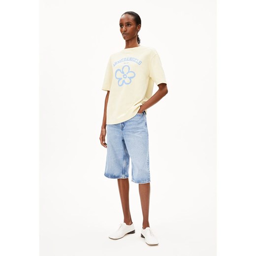 armedangels Koszulka &quot;Tarjaa Flowaa&quot; w kolorze żółtym ze sklepu Limango Polska w kategorii Bluzki damskie - zdjęcie 187801965
