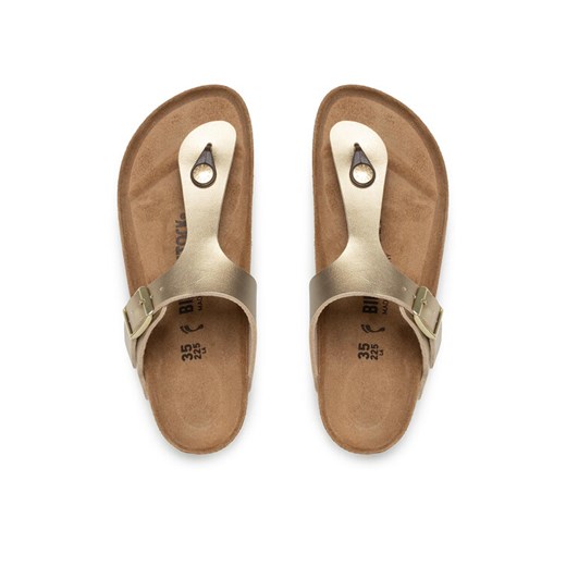 Japonki Birkenstock Gizeh Bs 1016109 Złoty ze sklepu eobuwie.pl w kategorii Klapki damskie - zdjęcie 187802979