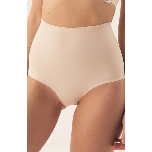 Esotiq majtki wyszczuplające z wysokim stanem Plain 40378-08X, Kolor beżowy, Rozmiar L, Esotiq ze sklepu Primodo w kategorii Majtki damskie - zdjęcie 187803478