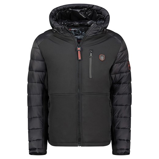 Geographical Norway Kurtka przejściowa &quot;Cortez&quot; w kolorze czarnym ze sklepu Limango Polska w kategorii Kurtki męskie - zdjęcie 187803665