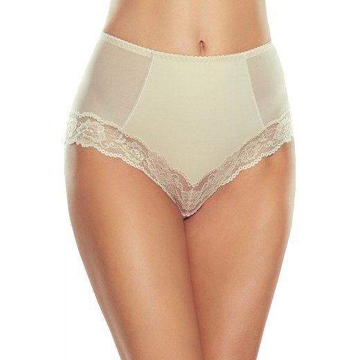 Figi damskie wysokie beżowe Veridia, Kolor beżowy, Rozmiar S, Eldar ze sklepu Intymna w kategorii Majtki damskie - zdjęcie 187803915