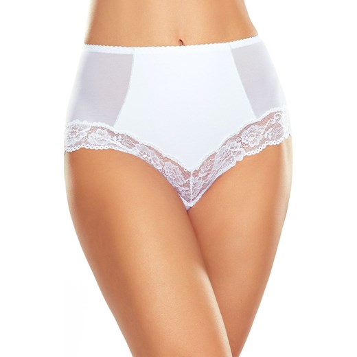 Figi damskie wysokie białe Veridia, Kolor biały, Rozmiar S, Eldar ze sklepu Intymna w kategorii Majtki damskie - zdjęcie 187803916