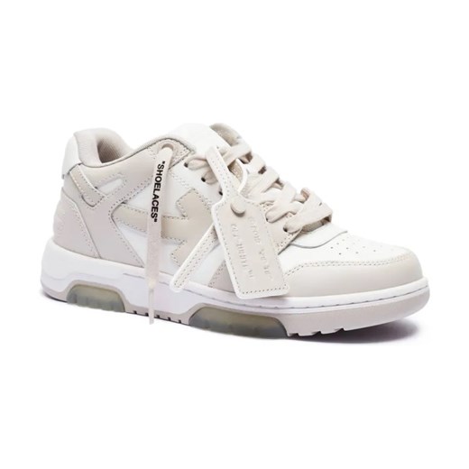 OFF-WHITE Skórzane sneakersy OUT OF OFFICE ze sklepu Gomez Fashion Store w kategorii Buty sportowe damskie - zdjęcie 187804158
