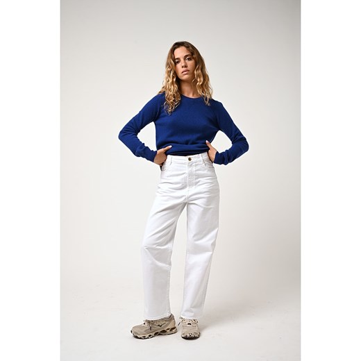 AUTHENTIC CASHMERE Kaszmirowy sweter &quot;Etret&quot; w kolorze granatowym ze sklepu Limango Polska w kategorii Swetry damskie - zdjęcie 187804688