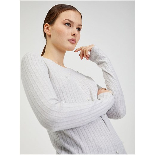 orsay Sweter w kolorze jasnoszarym S wyprzedaż Limango Polska