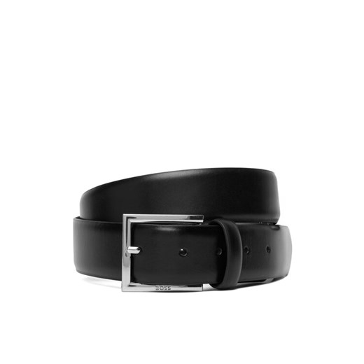 Pasek Męski BOSS 50522768 Czarny ze sklepu eobuwie.pl w kategorii Paski męskie - zdjęcie 187804805