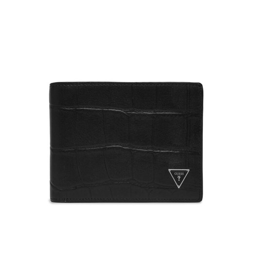 Portfel Guess SMTOCR LEA20 Czarny ze sklepu eobuwie.pl w kategorii Portfele męskie - zdjęcie 187804809