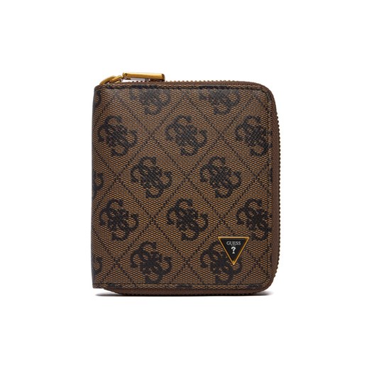 Guess Portfel SMMALO LEA02 Brązowy ze sklepu MODIVO w kategorii Portfele męskie - zdjęcie 187804857