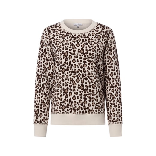 Marie Lund Bluza damska Kobiety Bawełna beżowy wzorzysty ze sklepu vangraaf w kategorii Bluzy damskie - zdjęcie 187805107