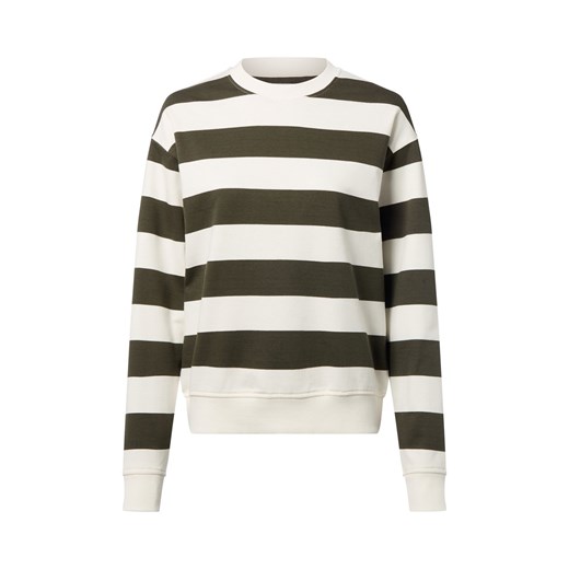 Marie Lund Bluza damska Kobiety Bawełna khaki w paski ze sklepu vangraaf w kategorii Bluzy damskie - zdjęcie 187805108
