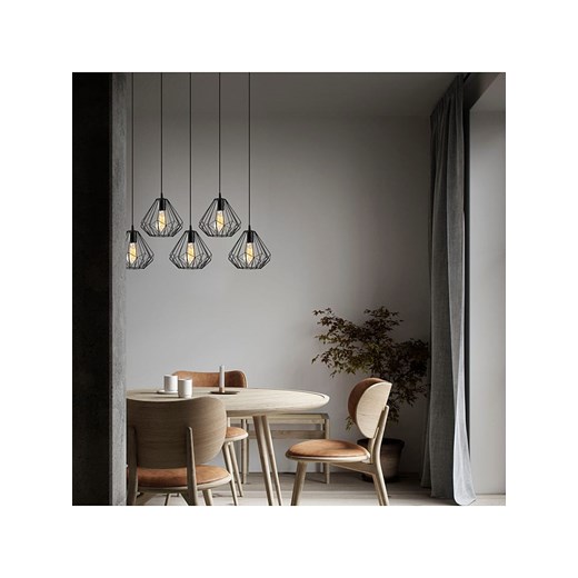 Opviq Lampa wisząca w kolorze czarnym - 93 x 117 cm Opviq onesize promocyjna cena Limango Polska