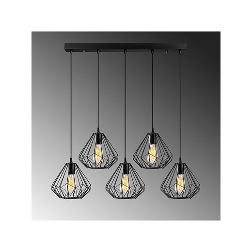 Opviq Lampa wisząca w kolorze czarnym - 93 x 117 cm Opviq onesize Limango Polska wyprzedaż
