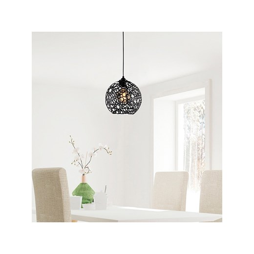 ABERTO DESIGN Lampa wisząca w kolorze czarnym - wys. 119 x Ø 25 cm Aberto Design onesize promocja Limango Polska