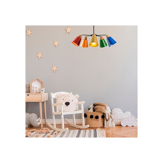 Opviq Lampa wisząca &quot;Manavgat&quot; w różnych kolorach - Ø 58 cm ze sklepu Limango Polska w kategorii Meble dziecięce - zdjęcie 187807159