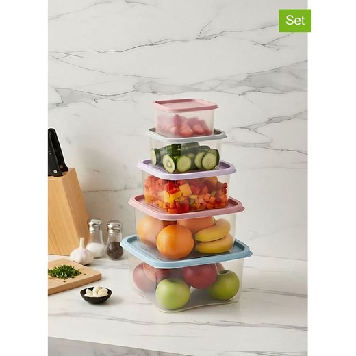 Violeta Home Pojemniki (5 szt.) w różnych kolorach ze sklepu Limango Polska w kategorii Pojemniki kuchenne - zdjęcie 187808709