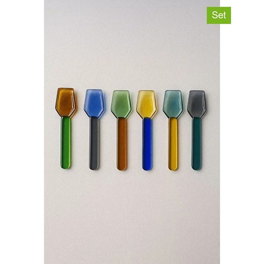 Violeta Home Łyżeczki (6 szt.) w różnych kolorach - dł. 9 cm ze sklepu Limango Polska w kategorii Sztućce - zdjęcie 187809308