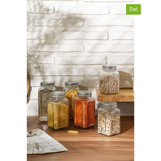 Violeta Home Słoiki (6 szt.) ze sklepu Limango Polska w kategorii Pojemniki kuchenne - zdjęcie 187809346