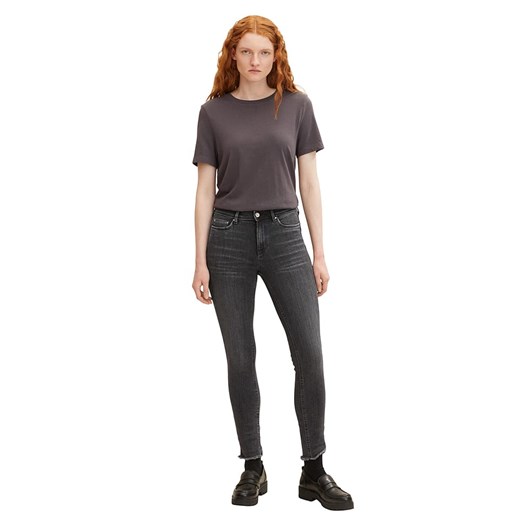 Tom Tailor Dżinsy - Skinny fit - w kolorze szarym ze sklepu Limango Polska w kategorii Jeansy damskie - zdjęcie 187809917
