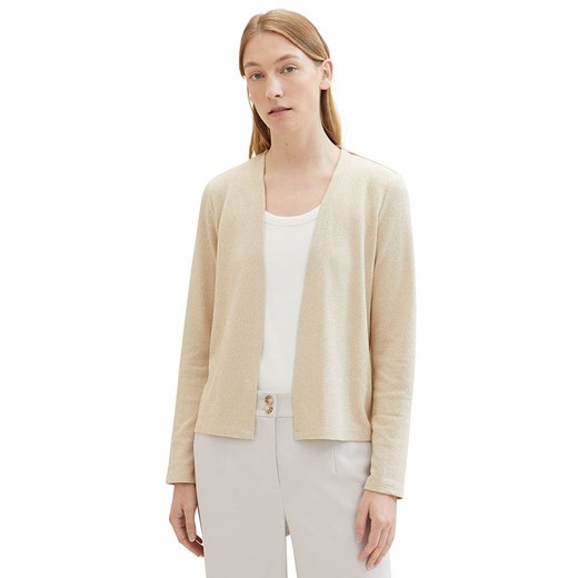Tom Tailor Kardigan w kolorze beżowym ze sklepu Limango Polska w kategorii Swetry damskie - zdjęcie 187809987