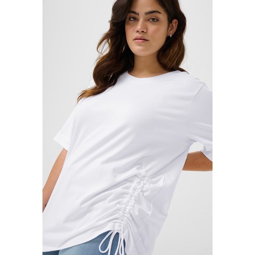 KAFFE curve Koszulka w kolorze białym XL Limango Polska okazja
