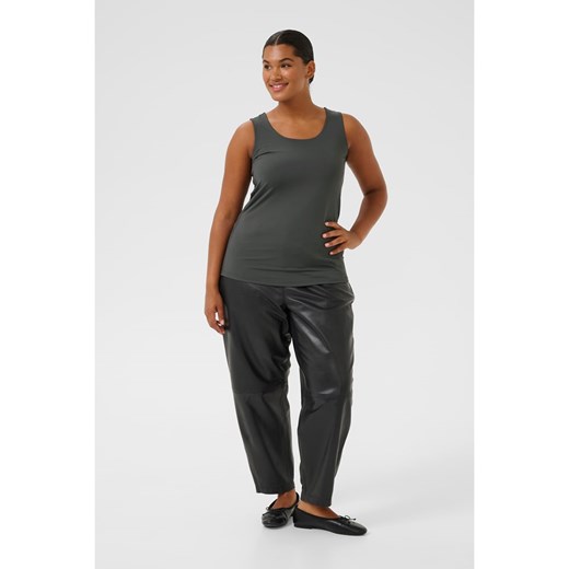 KAFFE curve Top w kolorze antracytowym ze sklepu Limango Polska w kategorii Bluzki damskie - zdjęcie 187811218