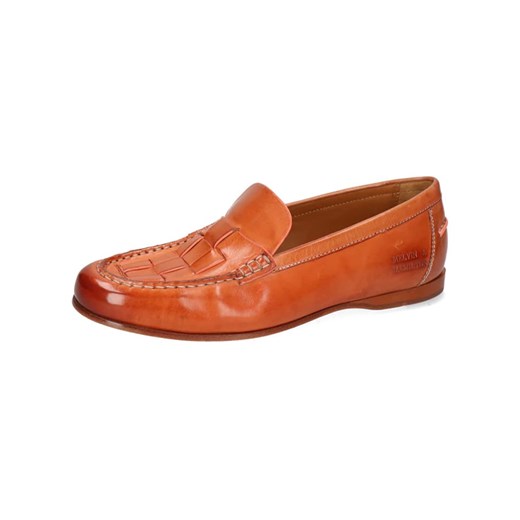 MELVIN &amp; HAMILTON Skórzane mokasyny &quot;Julietta 4&quot; w kolorze jasnobrązowym ze sklepu Limango Polska w kategorii Mokasyny damskie - zdjęcie 187812275