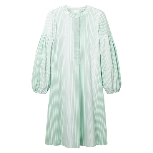 Tom Tailor Sukienka w kolorze zielono-białym ze sklepu Limango Polska w kategorii Sukienki - zdjęcie 187812685