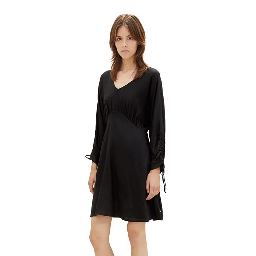 Tom Tailor Sukienka w kolorze czarnym ze sklepu Limango Polska w kategorii Sukienki - zdjęcie 187812955