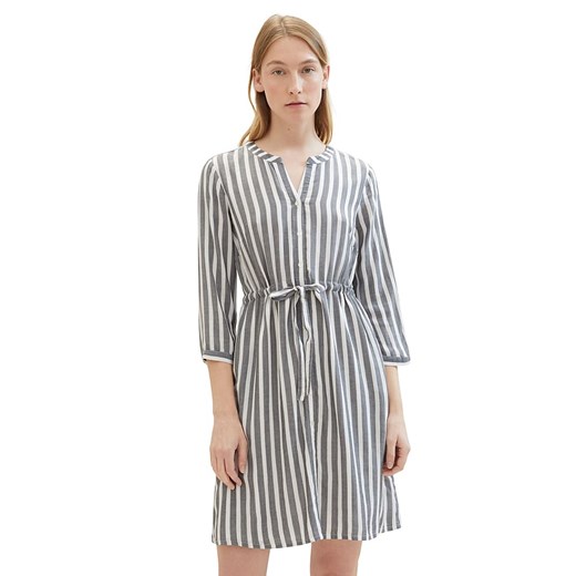 Tom Tailor Sukienka w kolorze granatowo-białym Tom Tailor 38 Limango Polska okazja