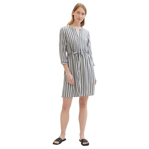 Tom Tailor Sukienka w kolorze granatowo-białym Tom Tailor 38 okazja Limango Polska