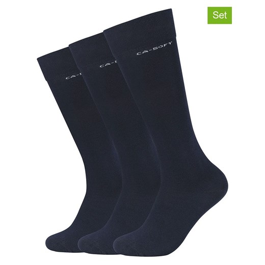 Skechers Skarpety (3 pary) w kolorze granatowym Skechers 43-46 promocyjna cena Limango Polska