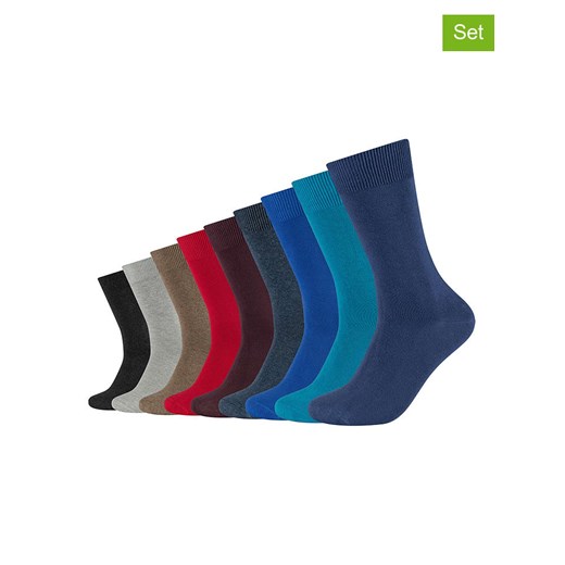 camano Skarpety (9 par) w kolorze czarno-niebiesko-czerwonym ze sklepu Limango Polska w kategorii Skarpetki męskie - zdjęcie 187813667