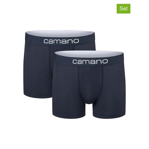 camano Bokserki (2 pary) w kolorze granatowym ze sklepu Limango Polska w kategorii Majtki męskie - zdjęcie 187813776