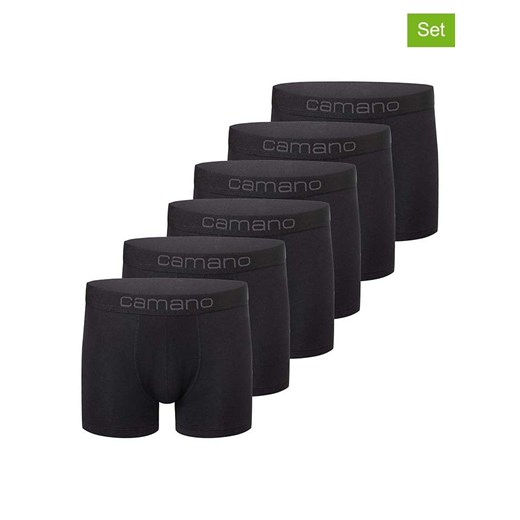 camano Bokserki (6 par) w kolorze czarnym ze sklepu Limango Polska w kategorii Majtki męskie - zdjęcie 187813786
