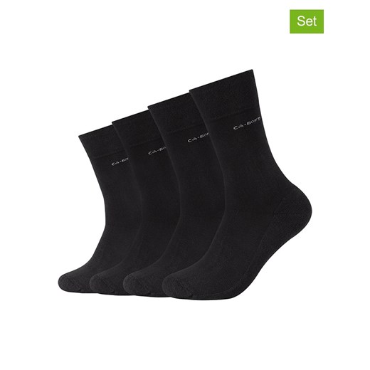 camano Skarpety (4 pary) w kolorze czarnym Camano 47-49 Limango Polska wyprzedaż