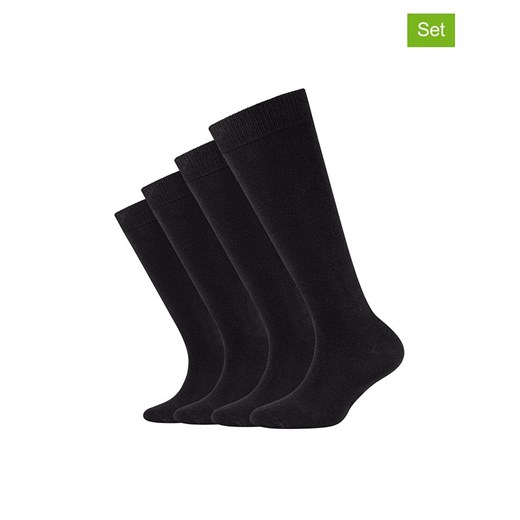 camano Skarpety (4 pary) w kolorze czarnym ze sklepu Limango Polska w kategorii Skarpetki dziecięce - zdjęcie 187813857