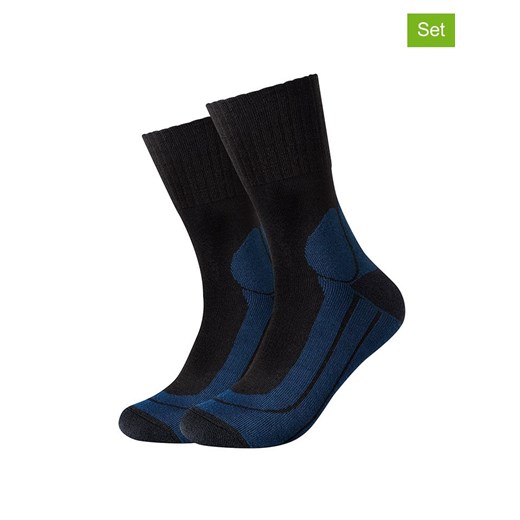 camano Skarpety sportowe (2 pary) w kolorze czarno-granatowym ze sklepu Limango Polska w kategorii Skarpetki męskie - zdjęcie 187813885