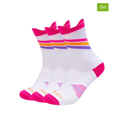 camano Skarpety (3 pary) w kolorze różowo-biało-fioletowym ze sklepu Limango Polska w kategorii Skarpetki męskie - zdjęcie 187813898