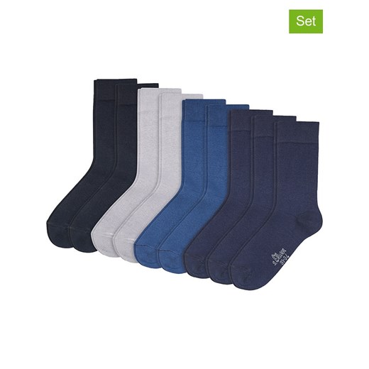 s.Oliver Skarpety (9 par) w kolorze niebieskim ze sklepu Limango Polska w kategorii Skarpetki dziecięce - zdjęcie 187814007