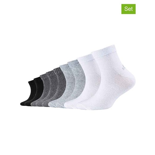 s.Oliver Skarpety (9 par) w kolorze białym, szarym i czarnym ze sklepu Limango Polska w kategorii Skarpetki dziecięce - zdjęcie 187814045