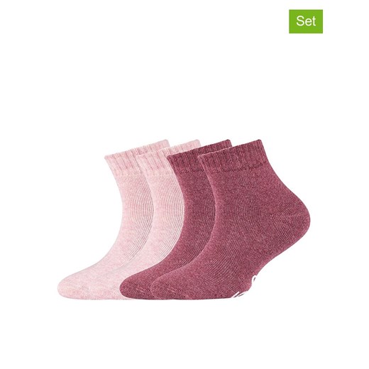s.Oliver Skarpety (4 pary) w kolorze bordowym i jasnoróżowym ze sklepu Limango Polska w kategorii Skarpetki dziecięce - zdjęcie 187814048