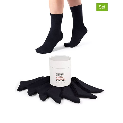 s.Oliver Skarpety (7 par) w kolorze czarnym ze sklepu Limango Polska w kategorii Skarpetki męskie - zdjęcie 187814069