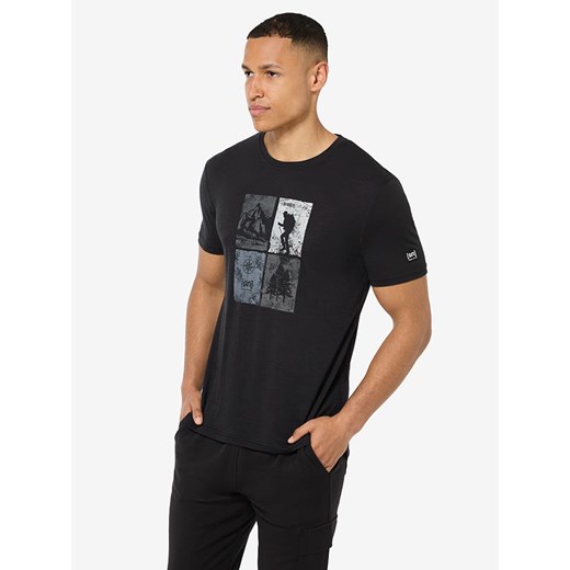 super.natural Koszulka funkcyjna &quot;Go Hiking Tee&quot; w kolorze czarnym M promocja Limango Polska